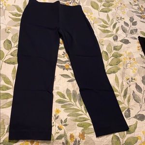 Loft dressy ankle pant size 4 navy NWT!